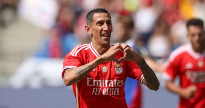 angel di maria benfica 