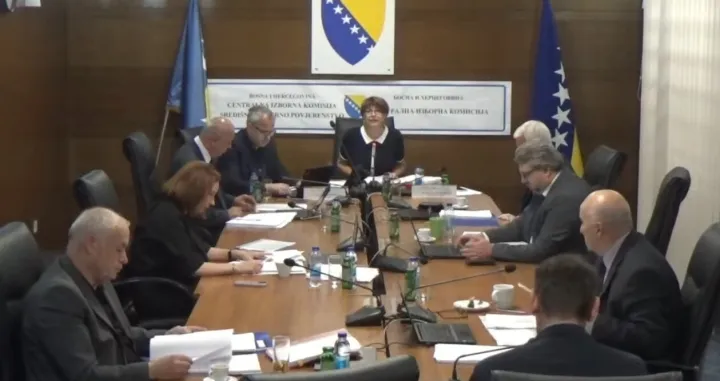 CIK BiH sjednica/PrtSc/