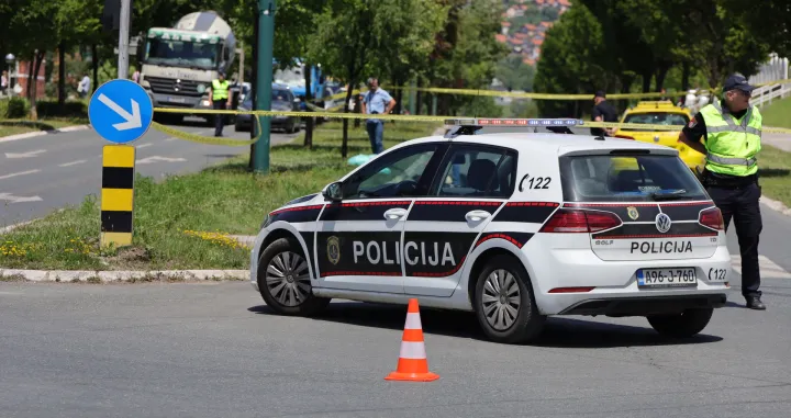 Saobraćajna nesreća sarajevsko naselje Mojmilo/Senad Gubelić