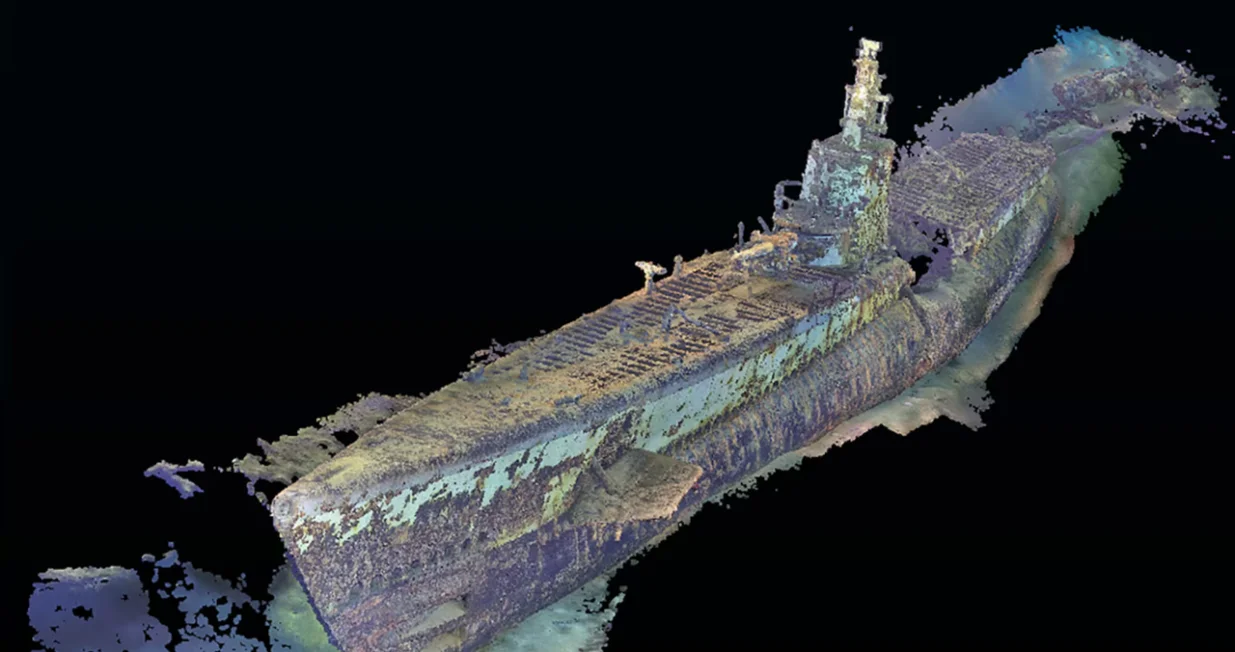 olupina podmornice uss harder hit em hard drugi svjetski rat/