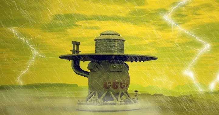 Sovjetska sonda na Veneri/ Ilustracija/