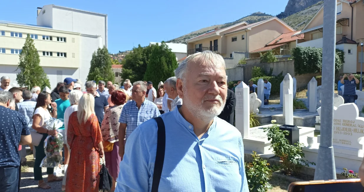 Suad Muharemović, jedan od komndanata Prve mostarske brigade/Belma Baralija