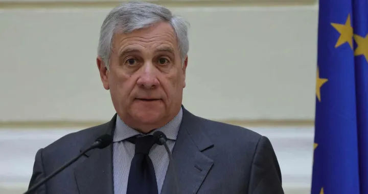 Antonio Tajani na pressu/Senad Gubelić/