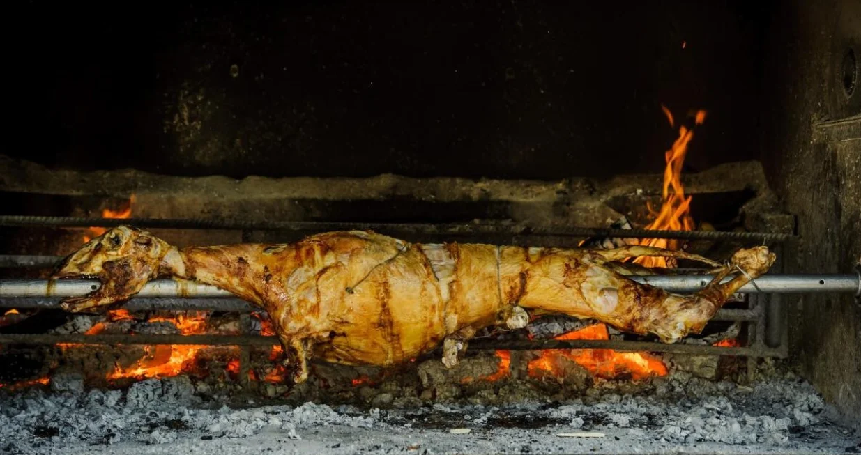 Teksašanin je janjetinu pojeo s prijateljima/Ilustracija/