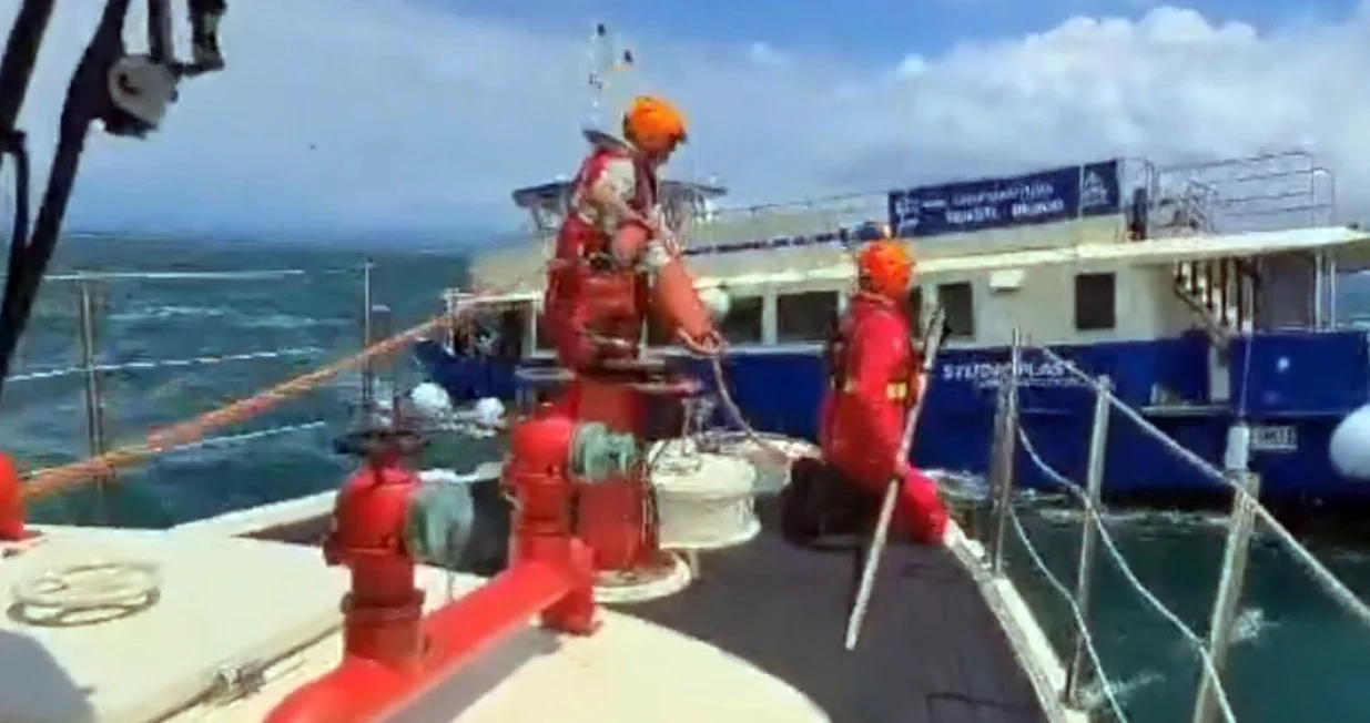 italija spašavanje brod tone/Screenshot/