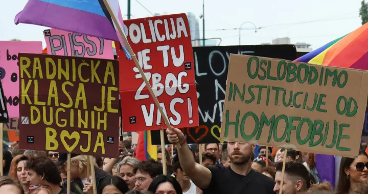 BH Povorka ponosa 2023 ponosno zajedno/Senad Gubelić