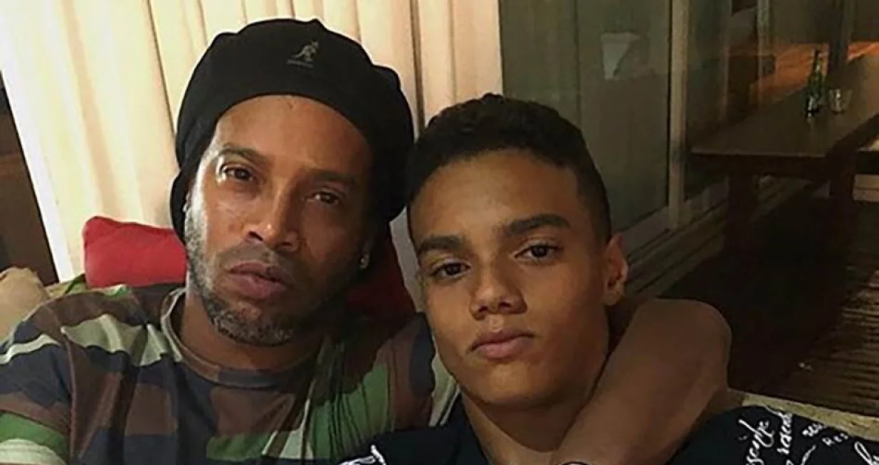 Ronaldinho i njegov sin