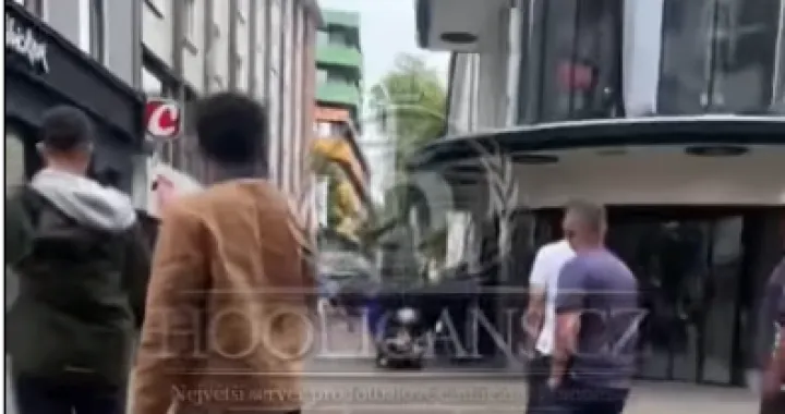 Tuča navijača u Gelsenkirchenu