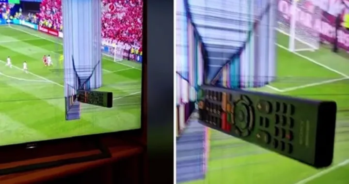 Iznervirala ga utakmica na Euru pa daljinski zabio u ekran /Tiktok/balazslapu