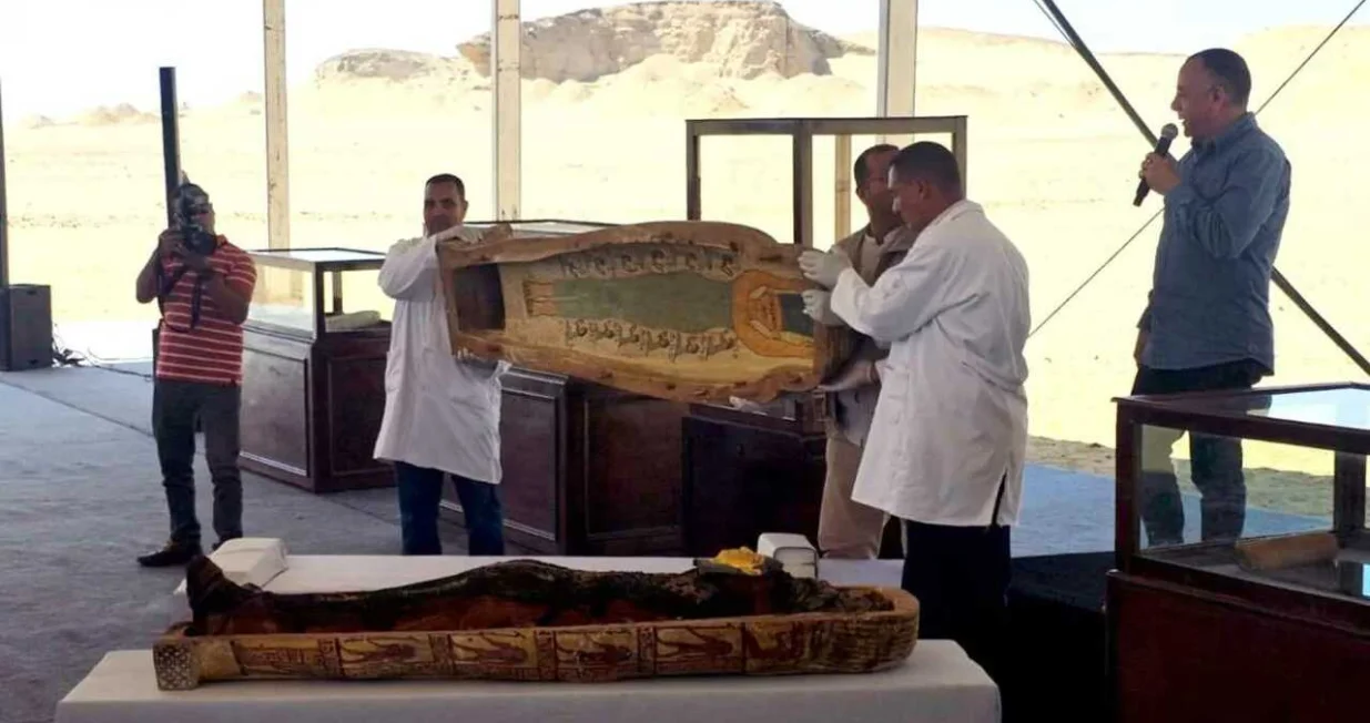 mumija [Foto: Ministry of Tourism and Antiquities]/