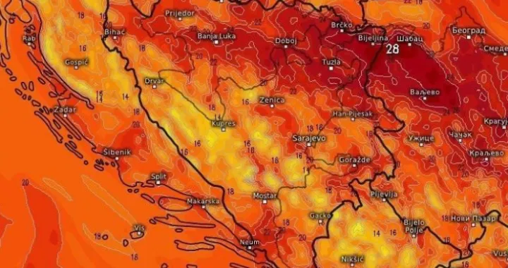 Ilustracija/Stigao saharski pijesak u BiH/