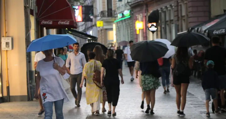 Osvježenje na sarajevskim ulicama./Senad Gubelić