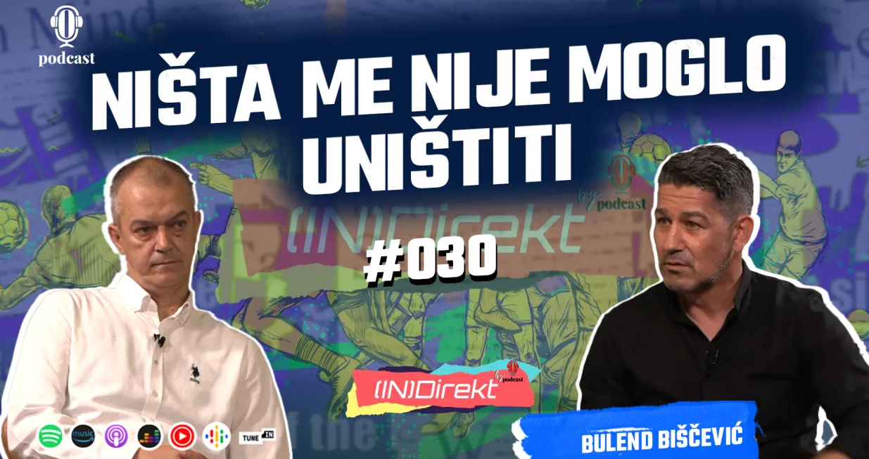 Gost jubilarne 30. epizode podcasta (IN)Direkt je legenda FK Željezničar, Bulend Biščević