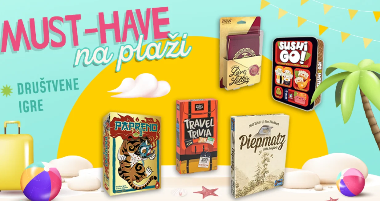 Must have igre za plažu/
