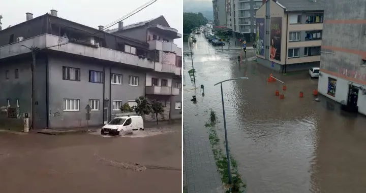 Potop u Doboju/ Facebook/