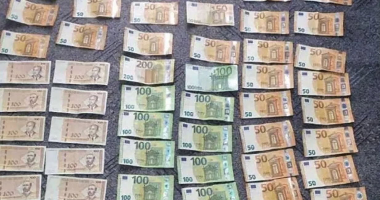 Pronađen novac/MUP RS/