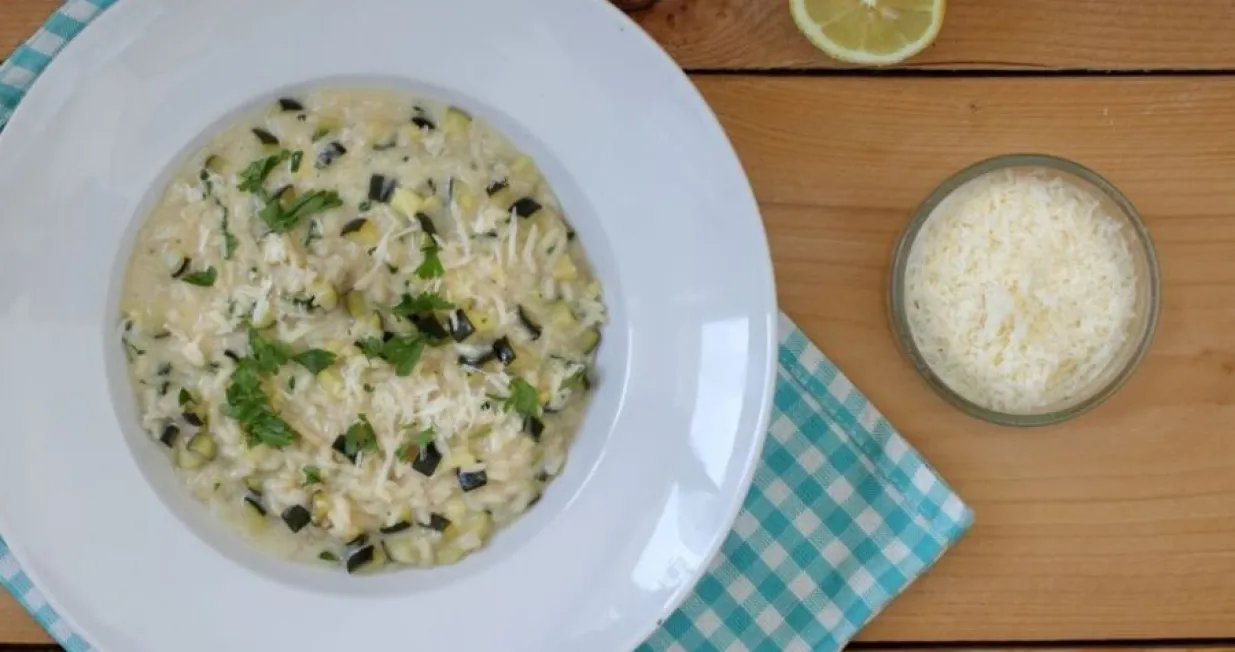 Rižoto s tikvicama/