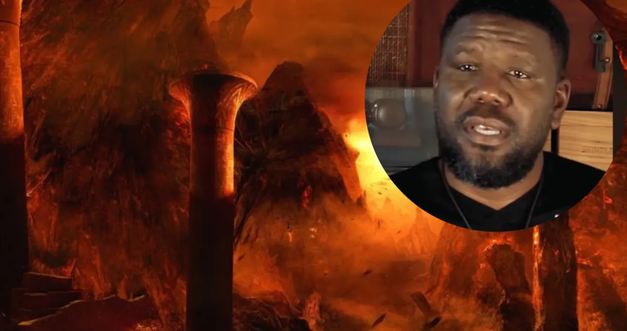 Svećenik, pakao/Ilustracija/