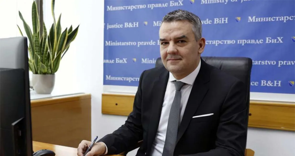 Davor Bunoza, ministar pravde BiH 2024./Ministarstvo Pravde