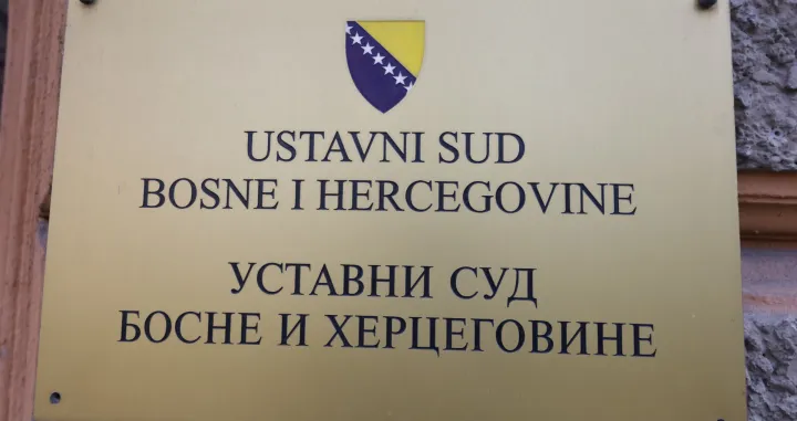 Pres konferencija ustavni sud bosne i hercegovine/Senad Gubelić