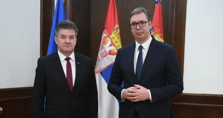 Aleksandar Vučić Miroslav Lajčak/Instagram/