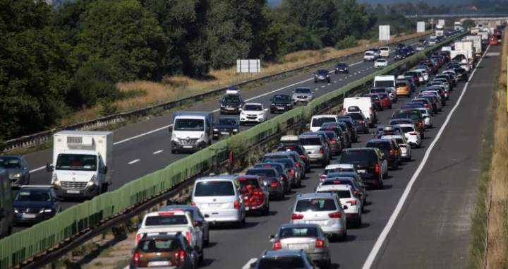 gužva na cesti Hrvatska/