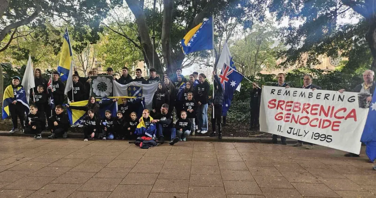 Marš mira u Sydneyu, 29. godišnjica genocida u Srebrenici/A. Š.