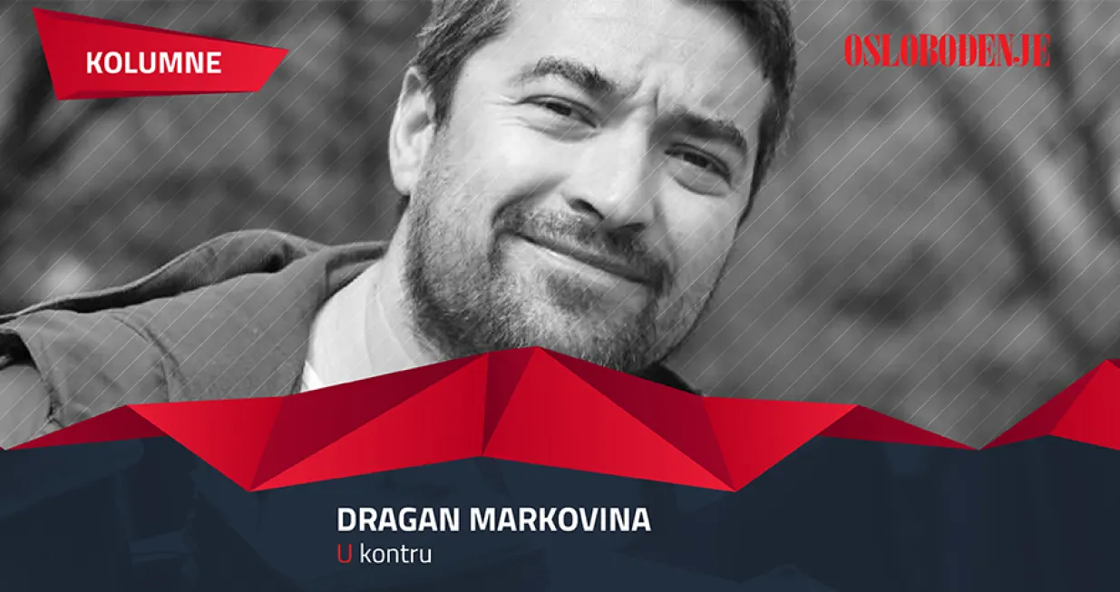 U kontru - Kolumna Dragana Markovine - Oslobođenje dragan markovina web/