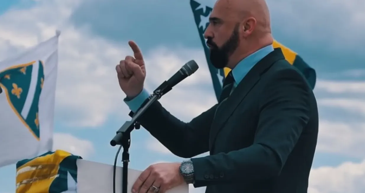 Ramo Isak/Screenshot/ Snaga naroda/