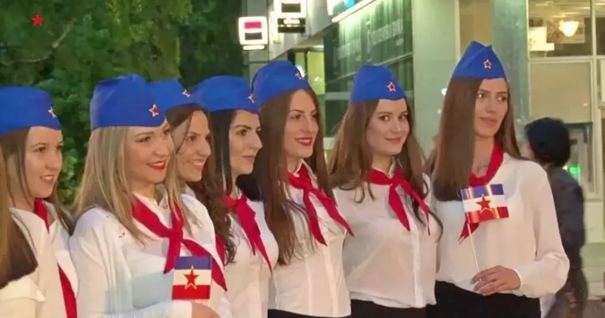 Pionirke, partizani, antifašističko naslijeđe, Titine pionirke, partizanske pjesme/PrtSc/