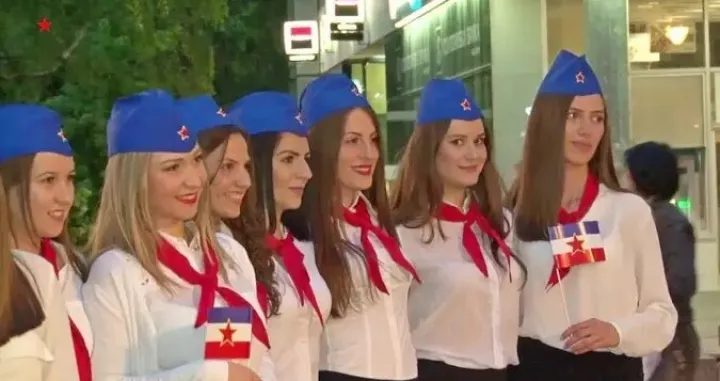 Pionirke, partizani, antifašističko naslijeđe, Titine pionirke, partizanske pjesme/PrtSc/