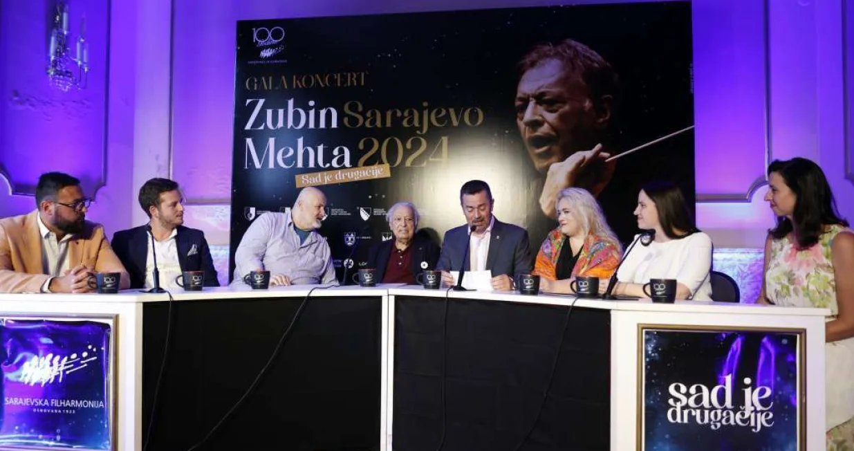 Zubin Mehta ponovo u Sarajevu/FENA/