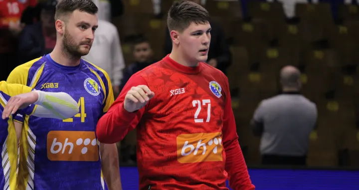 Bosna i Hercegovina - Kosovo, 12. mart 2023. godine - Mejdan, kvalifikacije za Euro u rukometu Vladan LončarBekir Čordalija