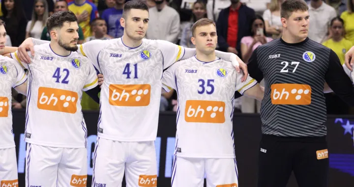 BiH - Portugal Rukometna reprezentacija BiHMarko Majstorović Bekir Čordalija Nemanja Peštić Mislav Grgić