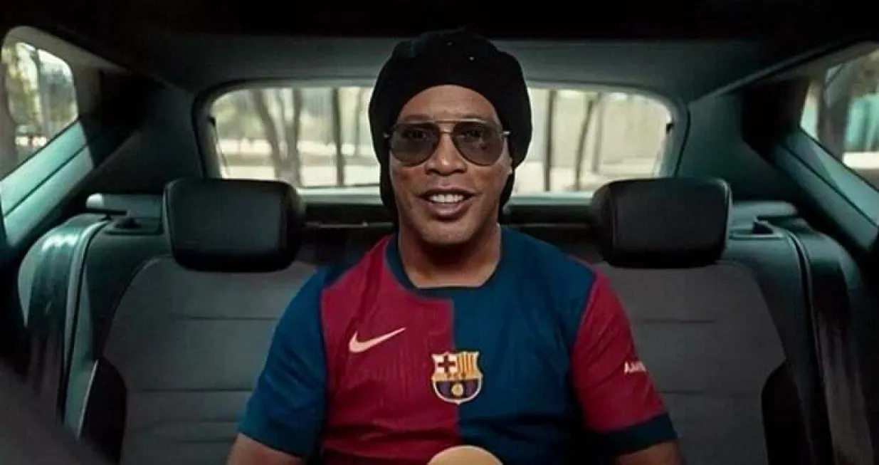 Ronaldinho - legenda Barcelone
