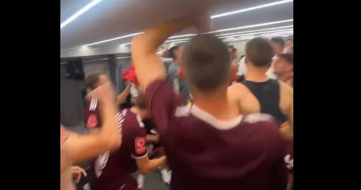 Slavlje igrača Sarajeva