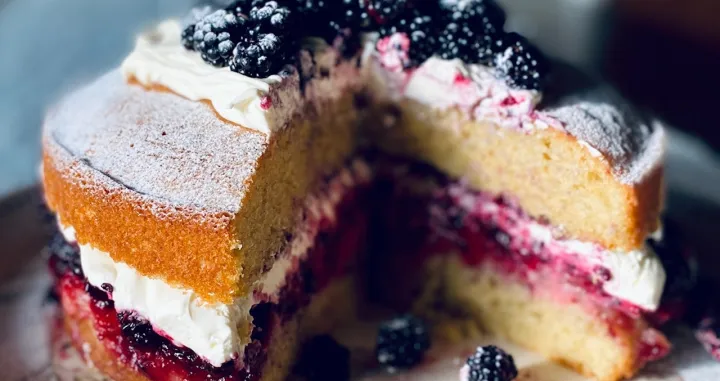 jogurt torta kupine/