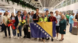 Matematička olimpijada, Sarajevo, doček školaraca/