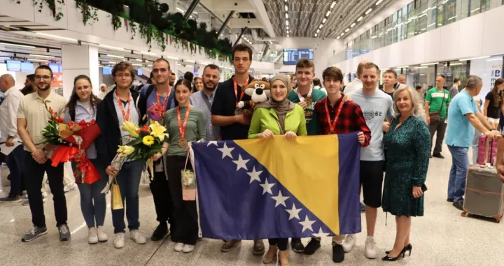 Matematička olimpijada, Sarajevo, doček školaraca/