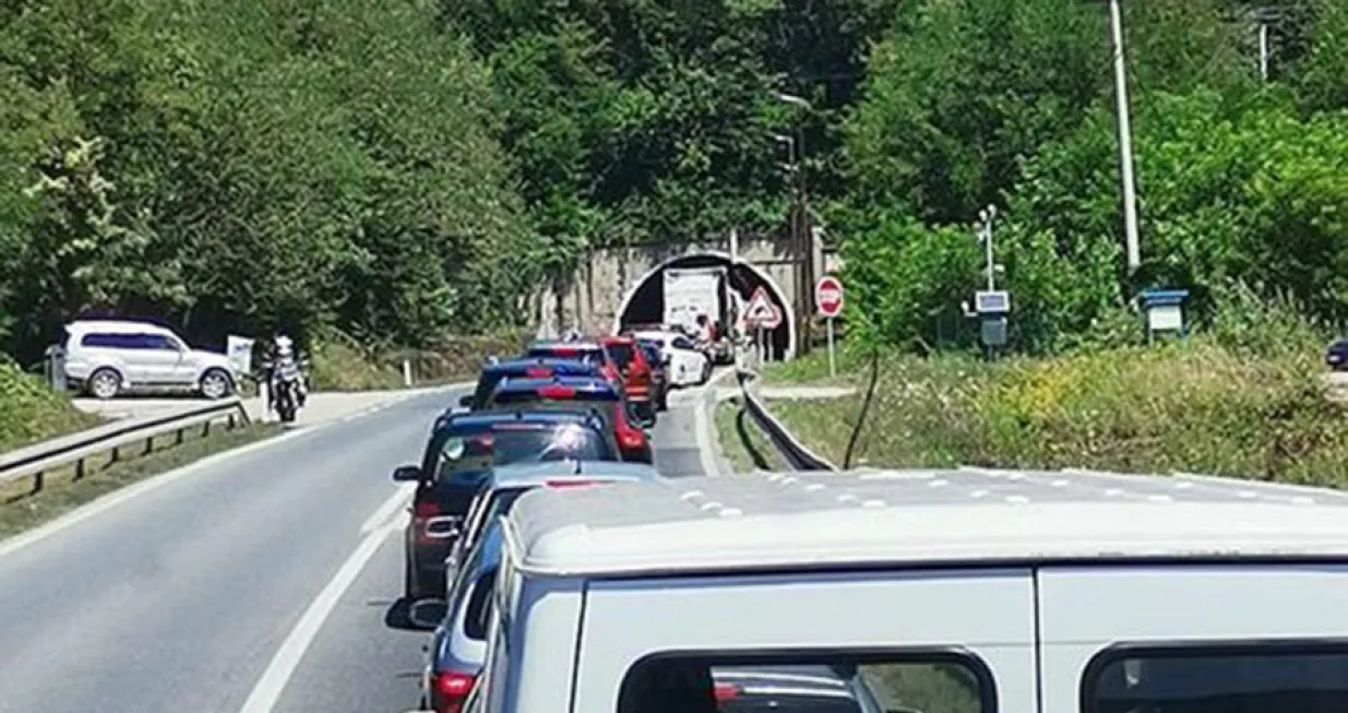 udes u tunelu žepče - maglaj/ Facebook/