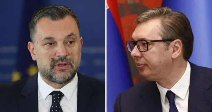 Elmedin Konaković i Aleksandar Vučić/Namik Šahinpašić