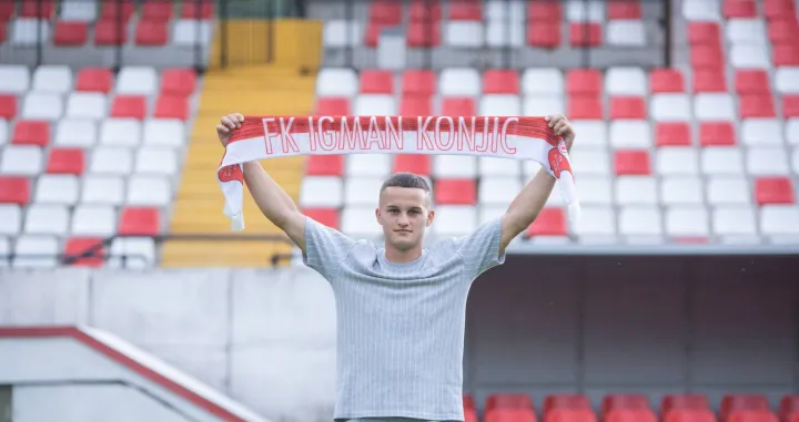 Belmin Mešinović - fudbaler Igmana