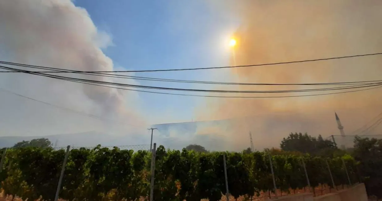 I dalje trahe borba sa vatrom/PVJ Mostar/