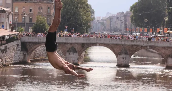Bentbaša Cliff Diving 2024/ Senad Gubelić/