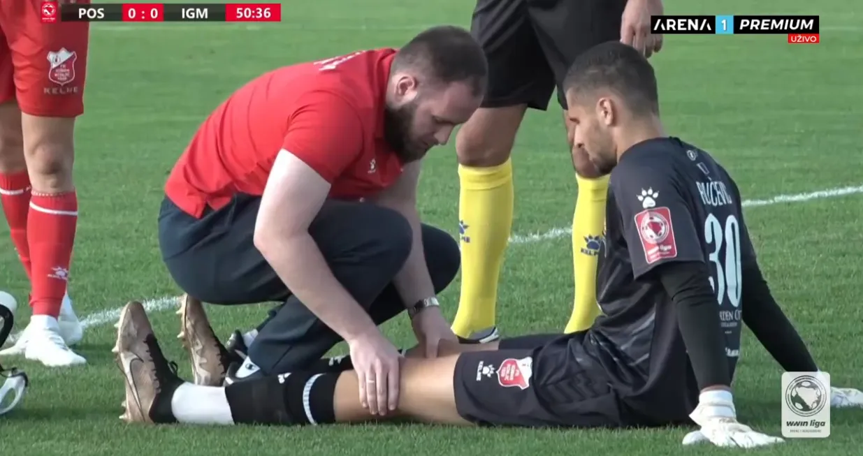 Igor Rončević povreda 