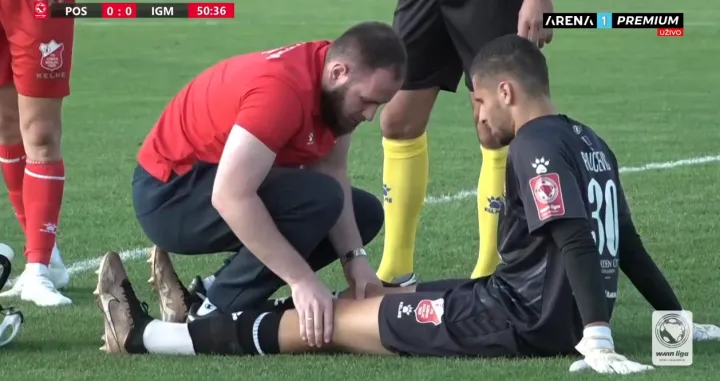 Igor Rončević povreda 