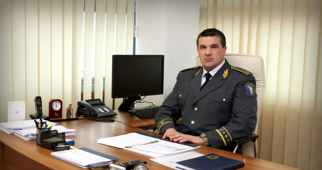 Zoran Galić, zamjenik direktora SIPA-e/Igor Sivjakov, © 2015 Granična Policija Bih. Sva Prava Pridržana