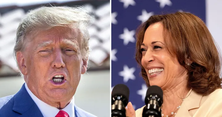 Donald Trump, Kamala Harris/Epa