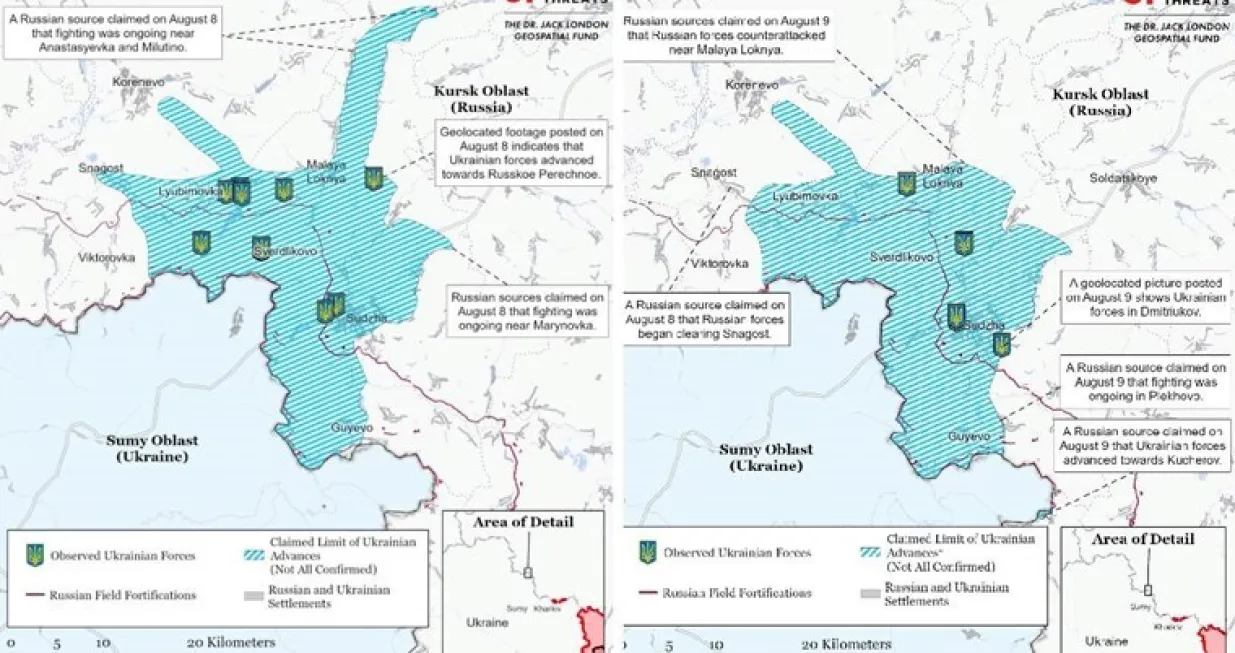 Ukrajinska ofanziva na Rusiju/Isw