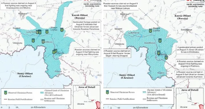 Ukrajinska ofanziva na Rusiju/Isw